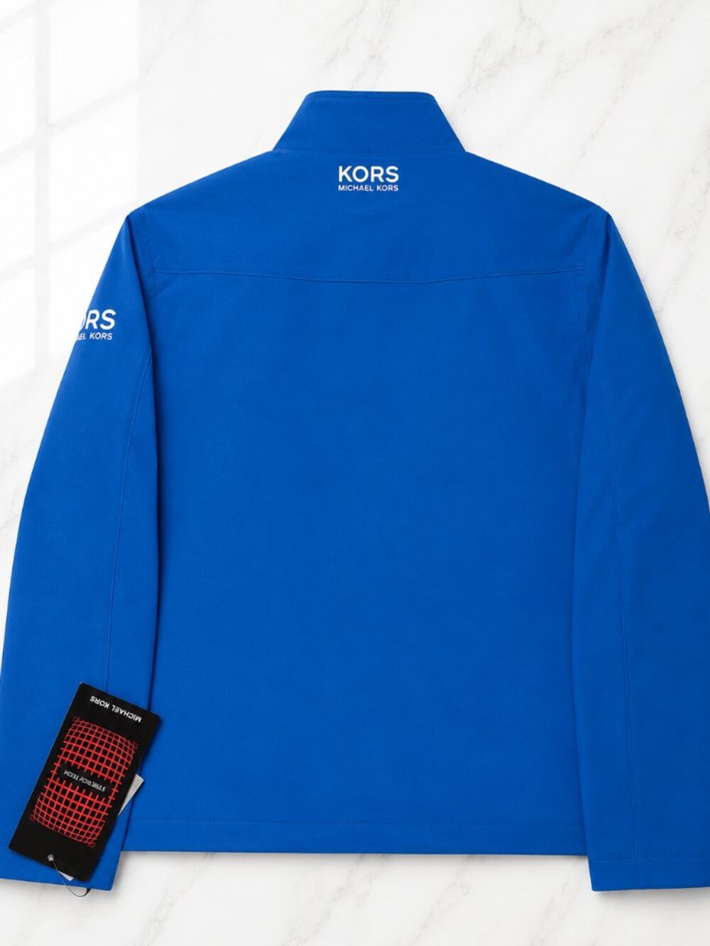 Michael Kors Spectre Tech Softshell Jacket Blue Men's XS NWT